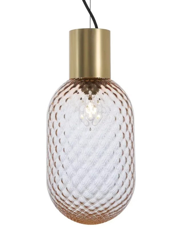 Bloom Sarkit 1L Transparan Pembe Ø20.8X45 Cm E27 Led 1X15W H Max 2M