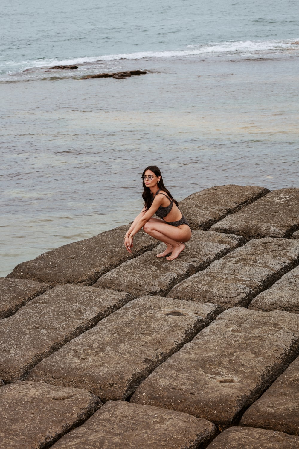 İladia-Ily Swimsuit - Navy Blue-Bikini & Mayo-2-Milagron.com