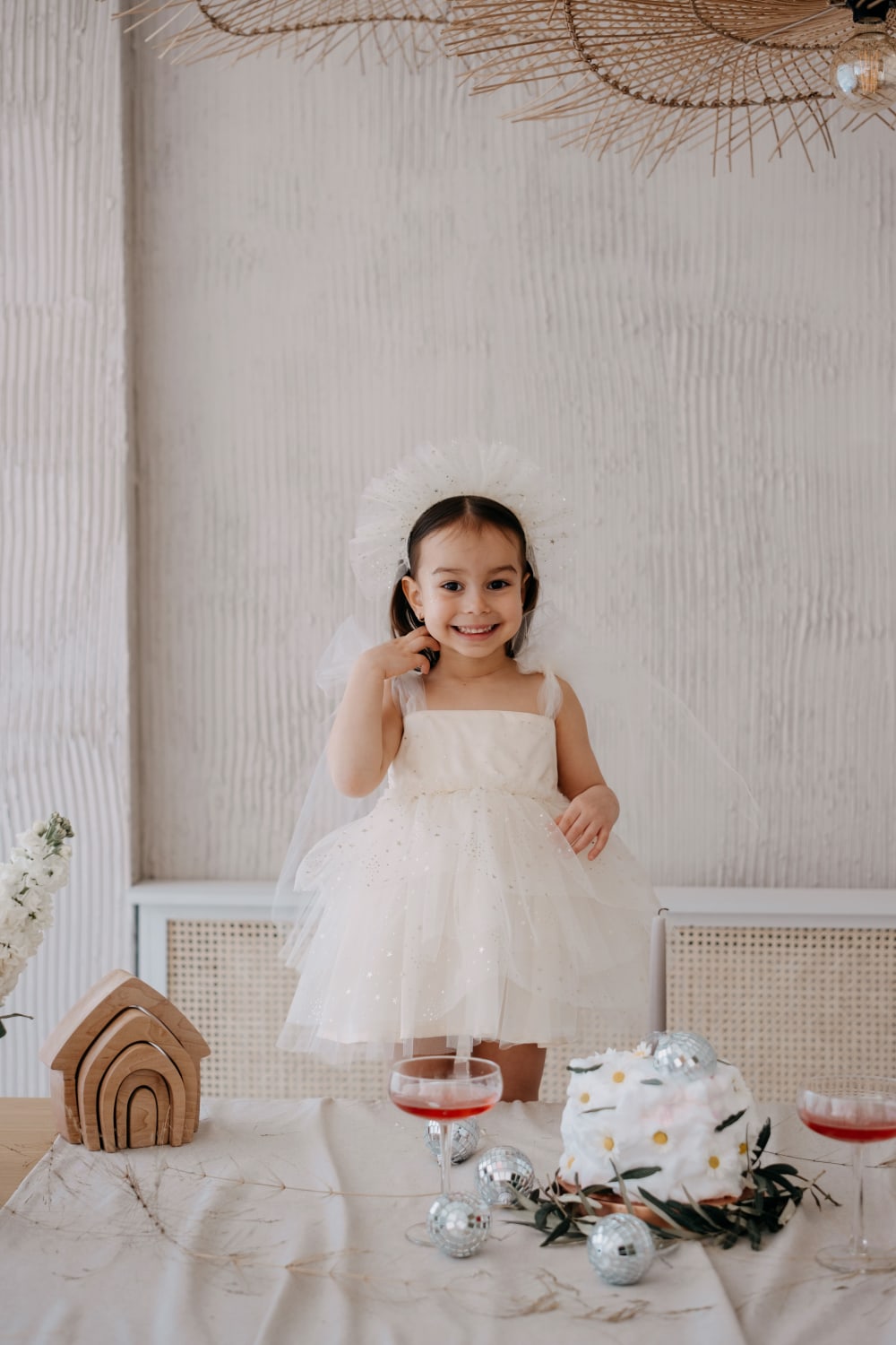 Ilo and Friends-Elisabetta Shell Elbise-Çocuk Elbise & Tulum-1-Milagron.com