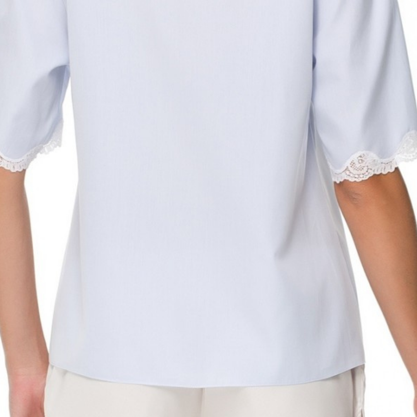 İpek Kıramer-Barbie Cotton Bed Jacket Blue-Pyjamas-3-Milagron.com