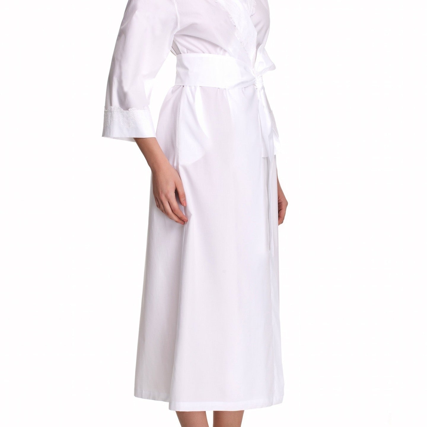 İpek Kıramer-Holy Cotton Robe White-Sabahlık-2-Milagron.com