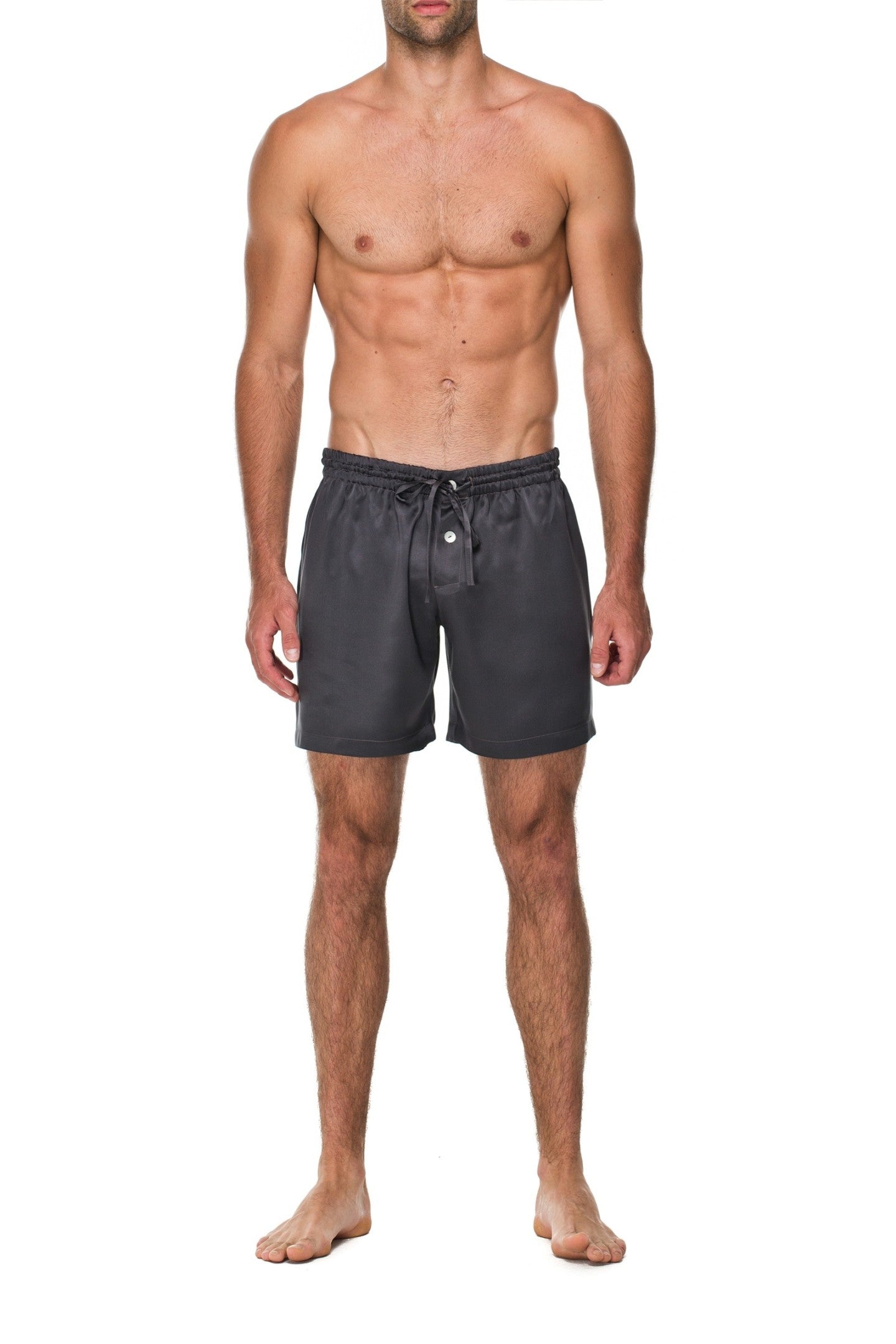İpek Kıramer-King Silk Boxer Dark Grey-Boxer-1-Milagron.com
