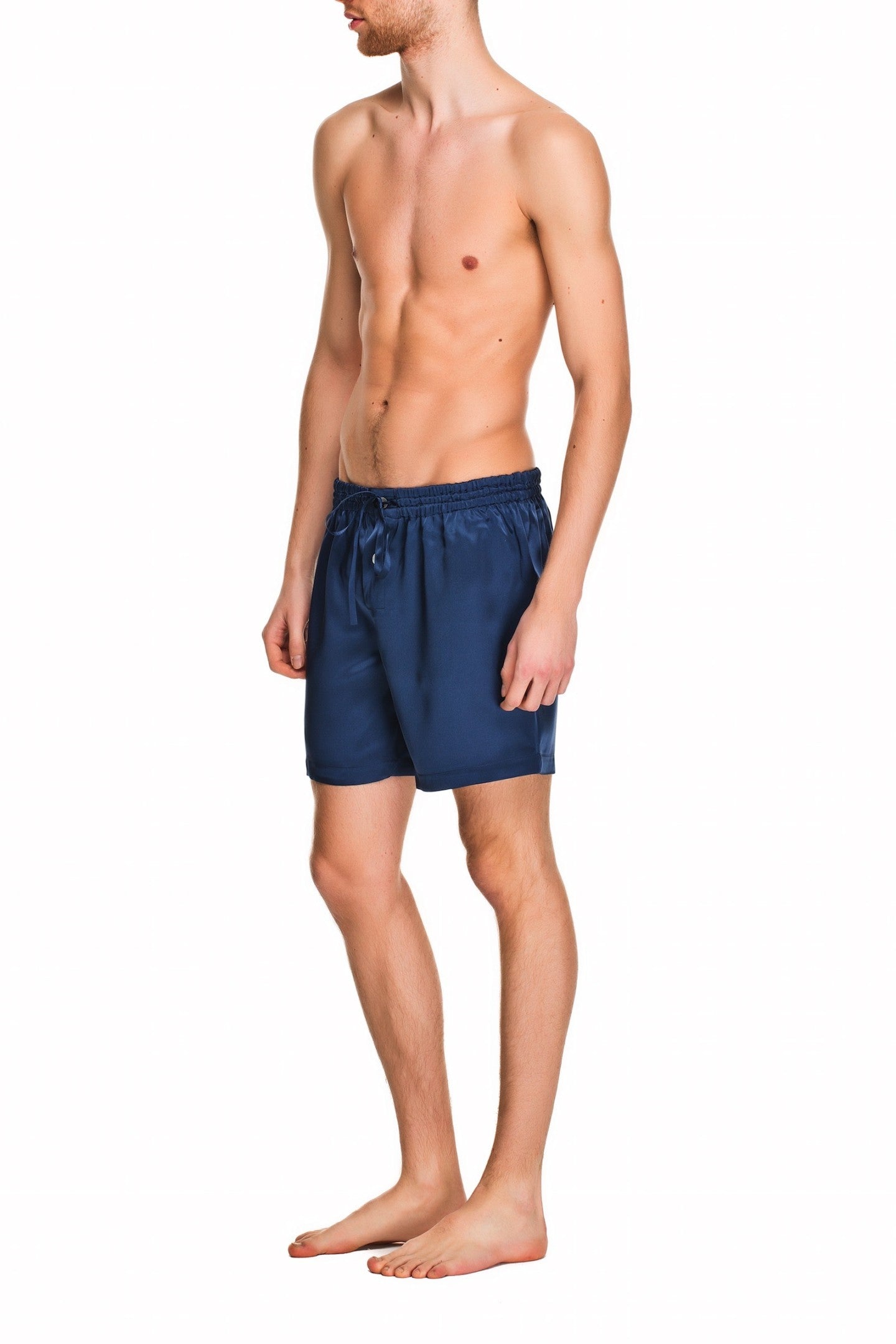İpek Kıramer-King Silk Boxer Navy Blue-Boxer-1-Milagron.com