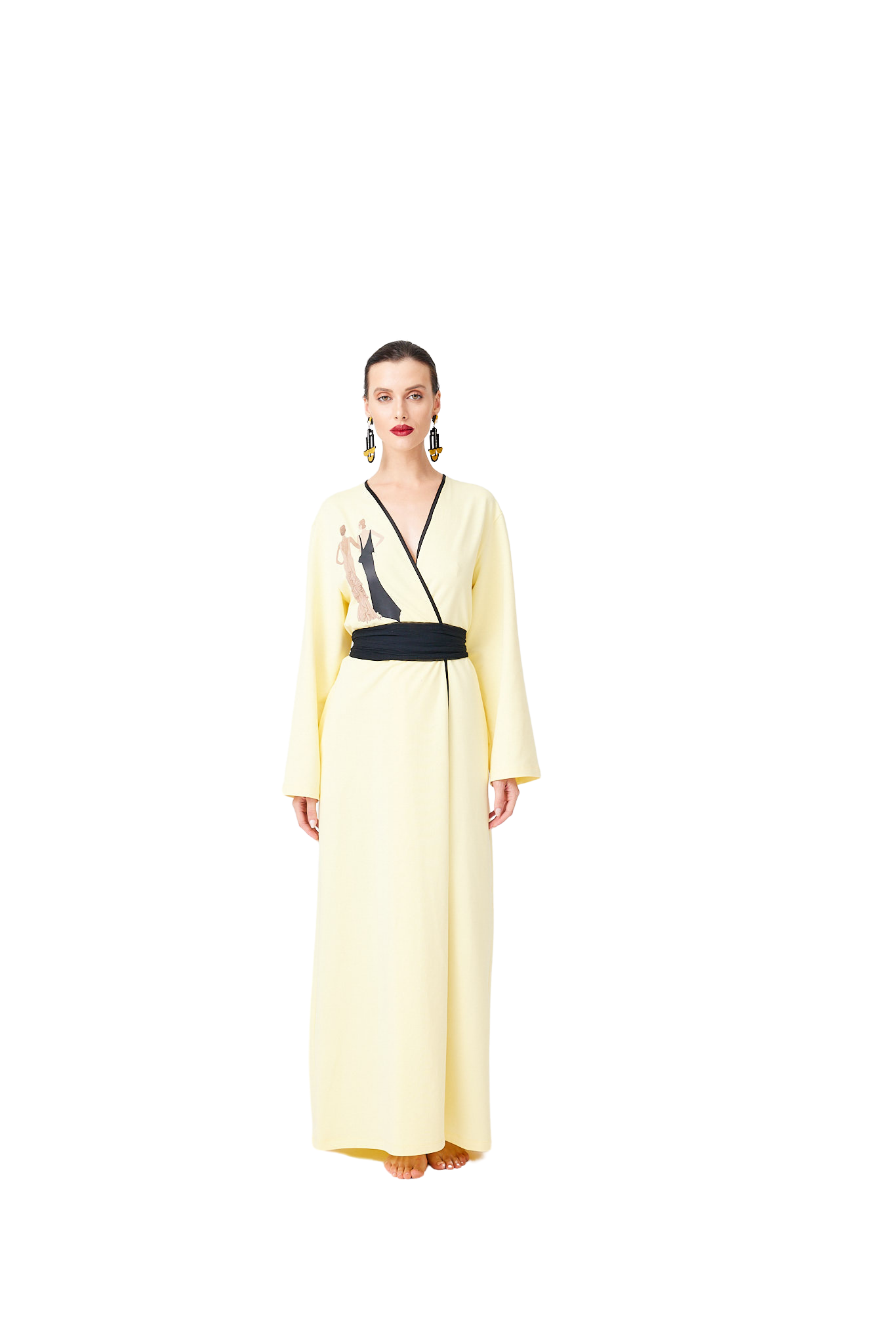 İpek Kıramer-New Cotton Kimono-Kimono-3-Milagron.com