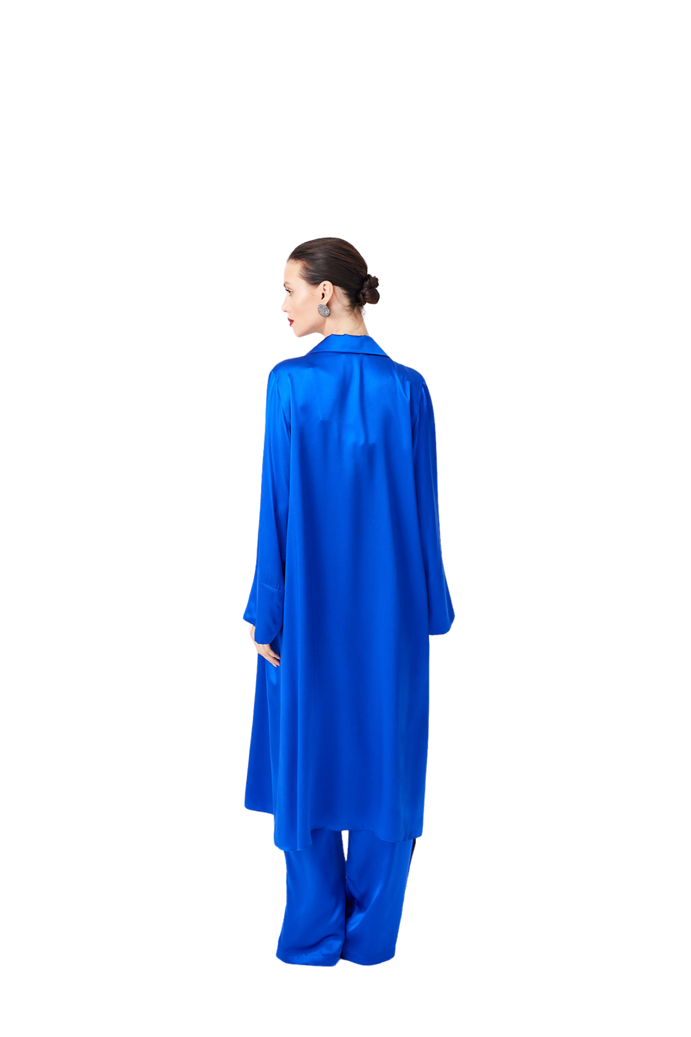 İpek Kıramer-Sax Blue Set-Alt - Üst Takım-3-Milagron.com