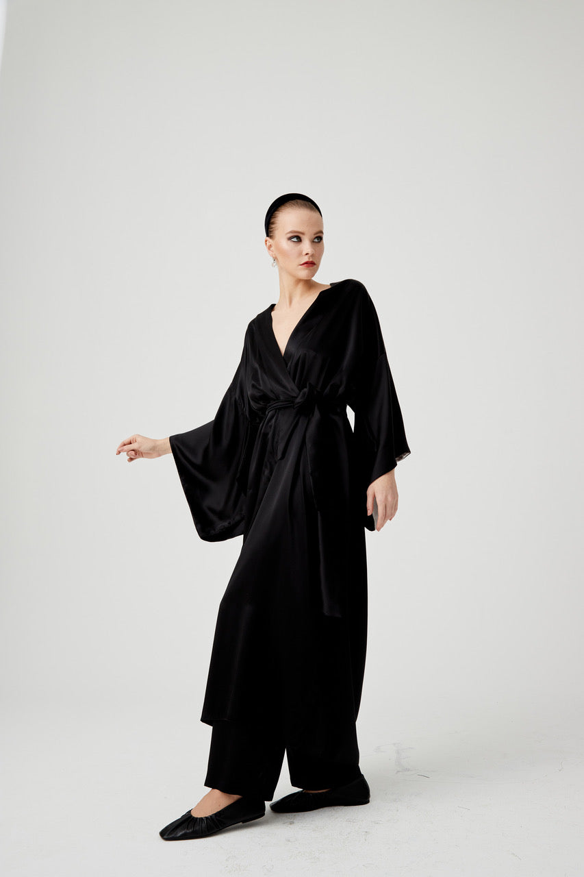 İpek Kıramer-Shanghai Silk Kimono-Kimono-1-Milagron.com