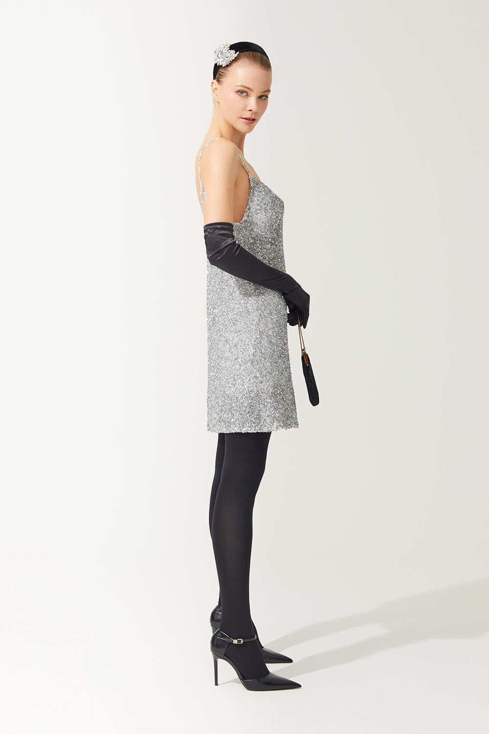 İpek Kıramer-Star Paillette Dress-Elbise-4-Milagron.com