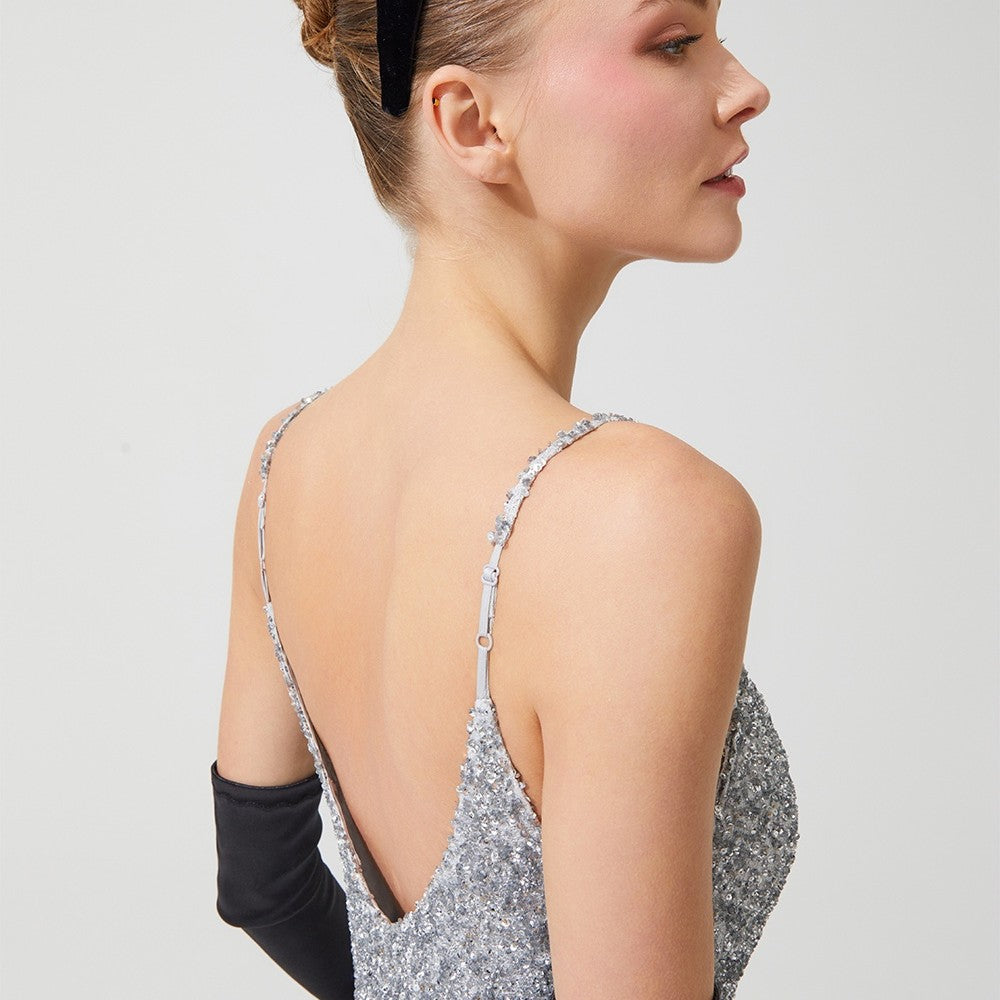 İpek Kıramer-Star Paillette Dress-Elbise-7-Milagron.com