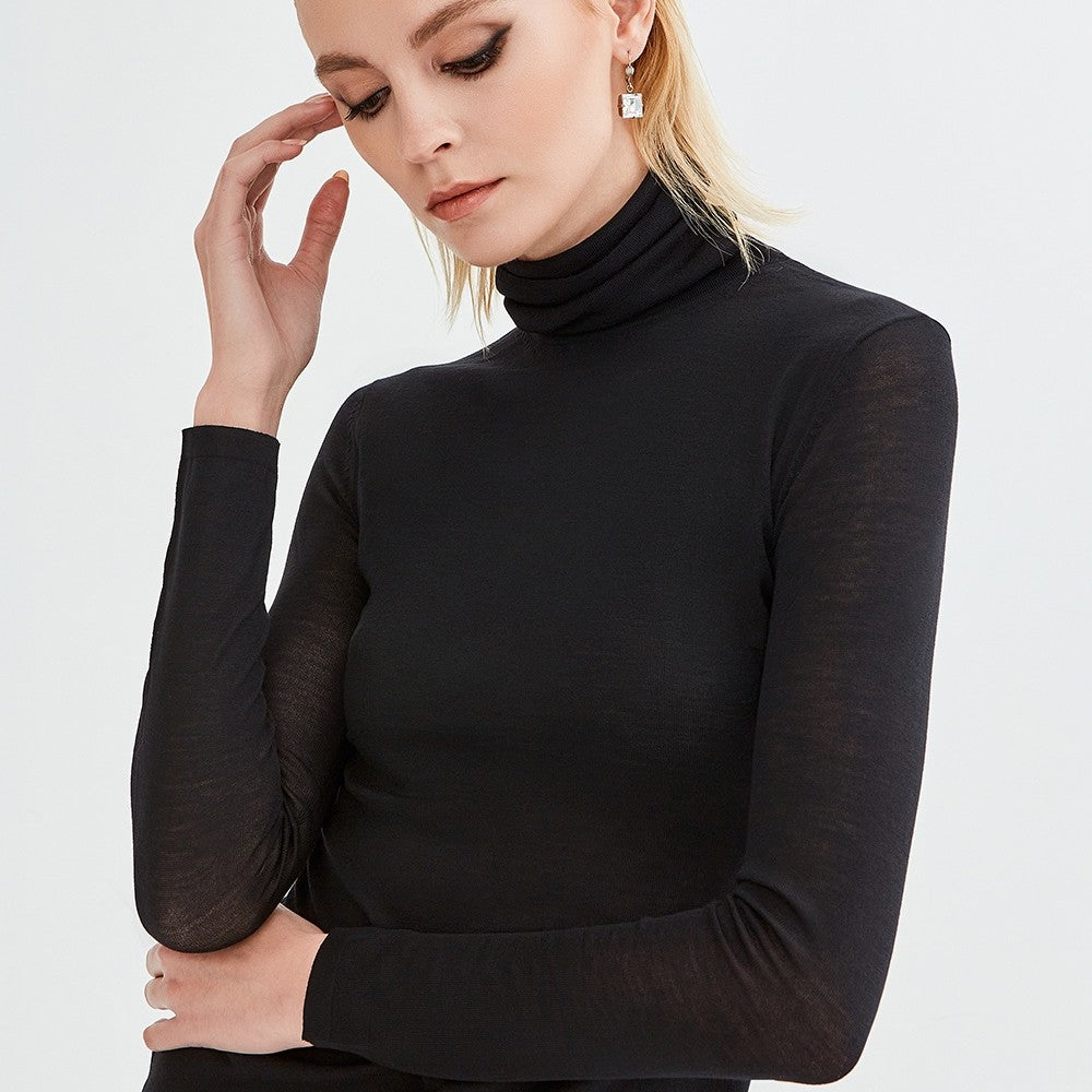 İpek Kıramer-Tango Turtleneck Sweater-Kazak & Triko-2-Milagron.com