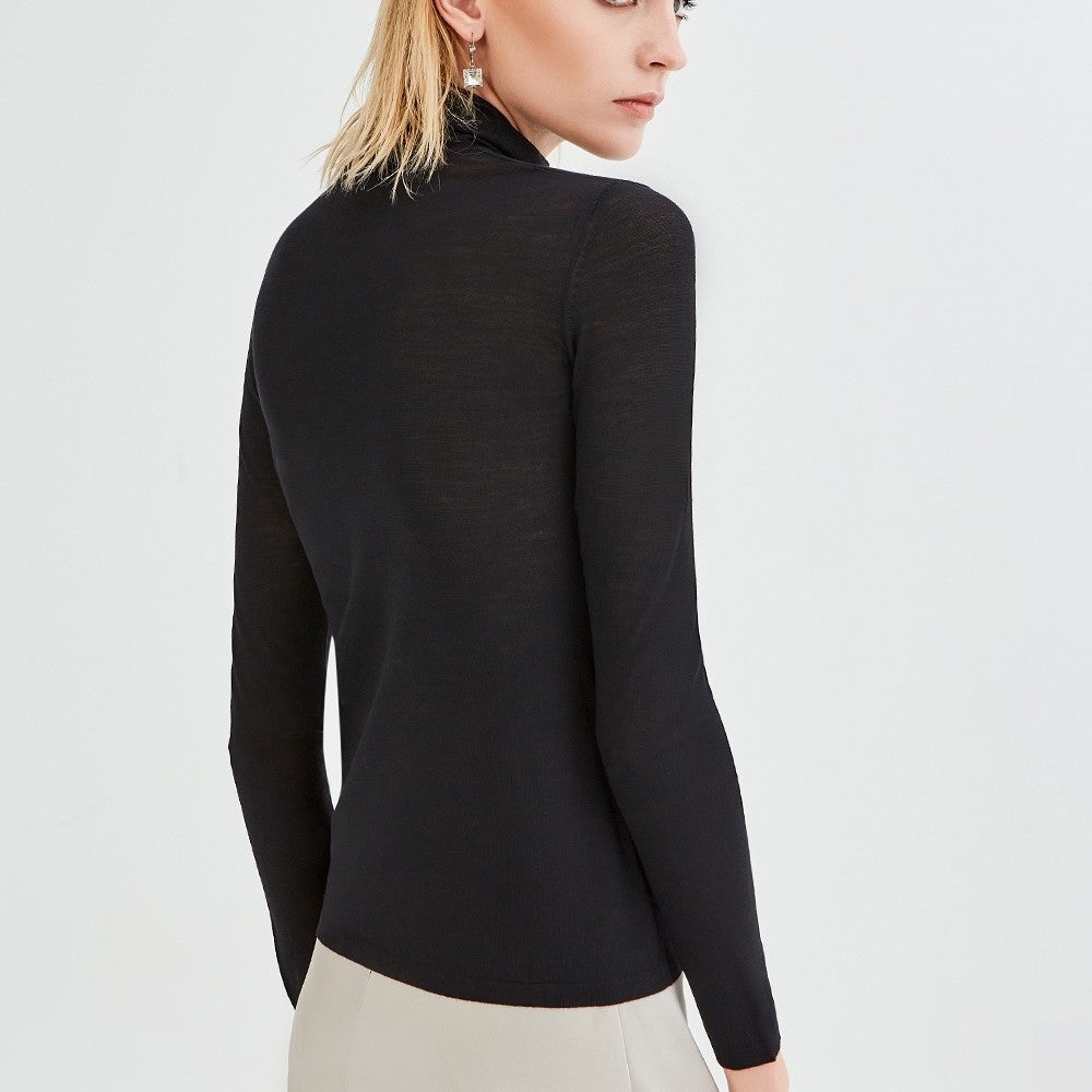 İpek Kıramer-Tango Turtleneck Sweater-Kazak & Triko-3-Milagron.com