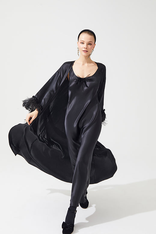 İpek Kıramer-The Moon Silk Chemise-Gecelik-2-Milagron.com