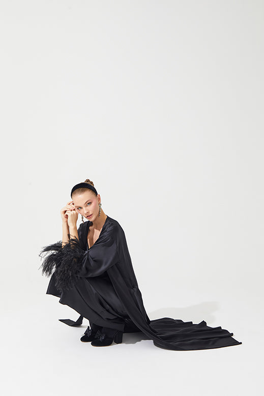 İpek Kıramer-The Moon Silk Chemise-Gecelik-5-Milagron.com