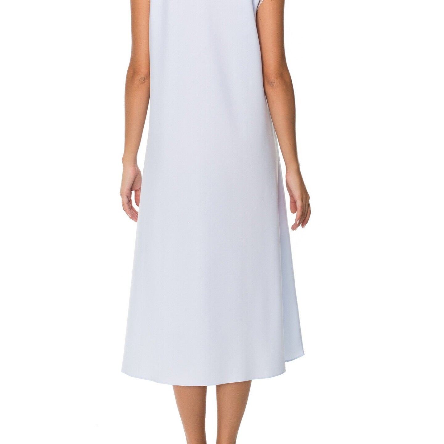 İpek Kıramer-Titi Cotton Chemise Blue-Gecelik-3-Milagron.com