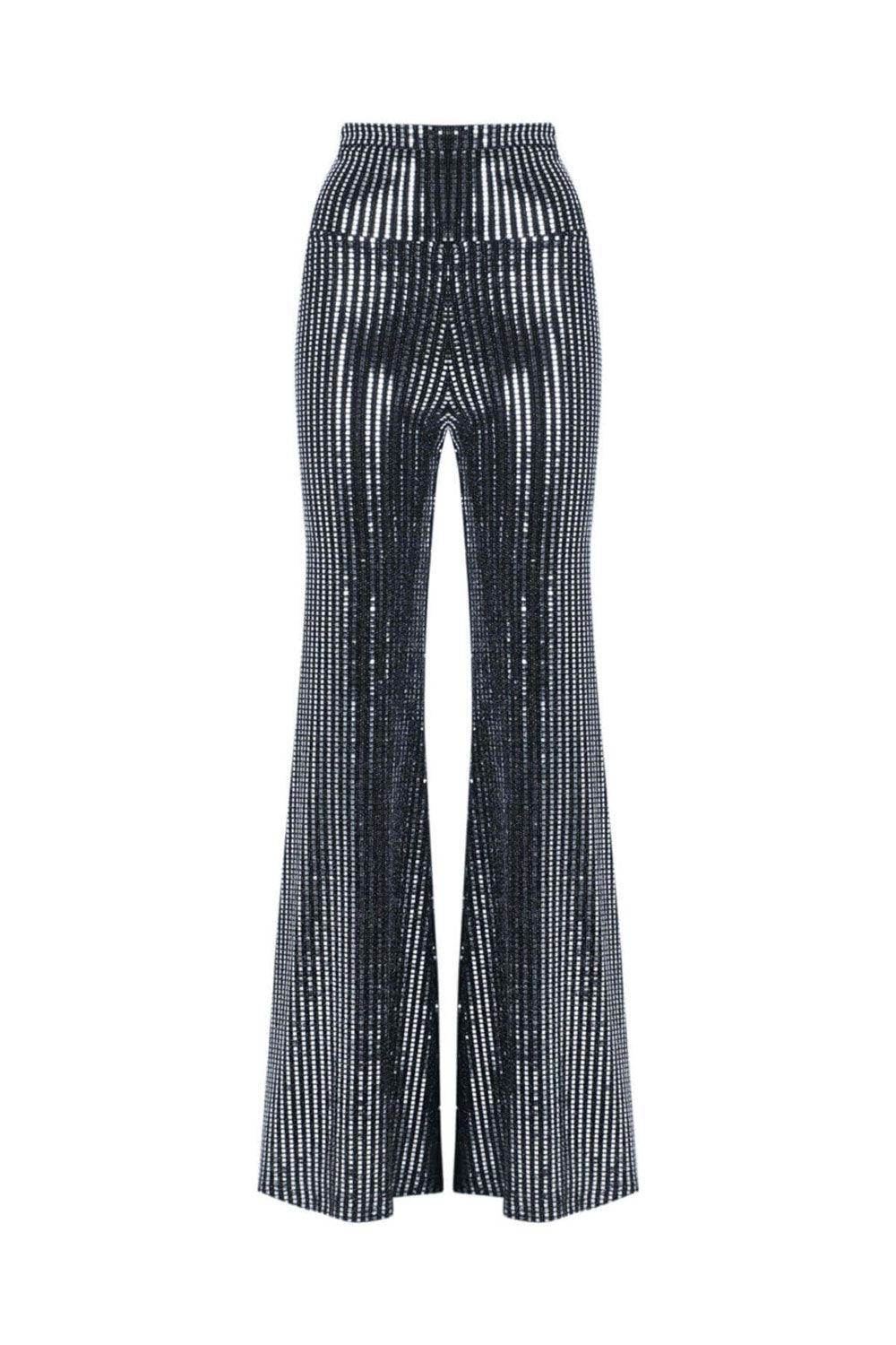 Iquoniq-Jackie With Silver Pant-Pantolon-1-Milagron.com