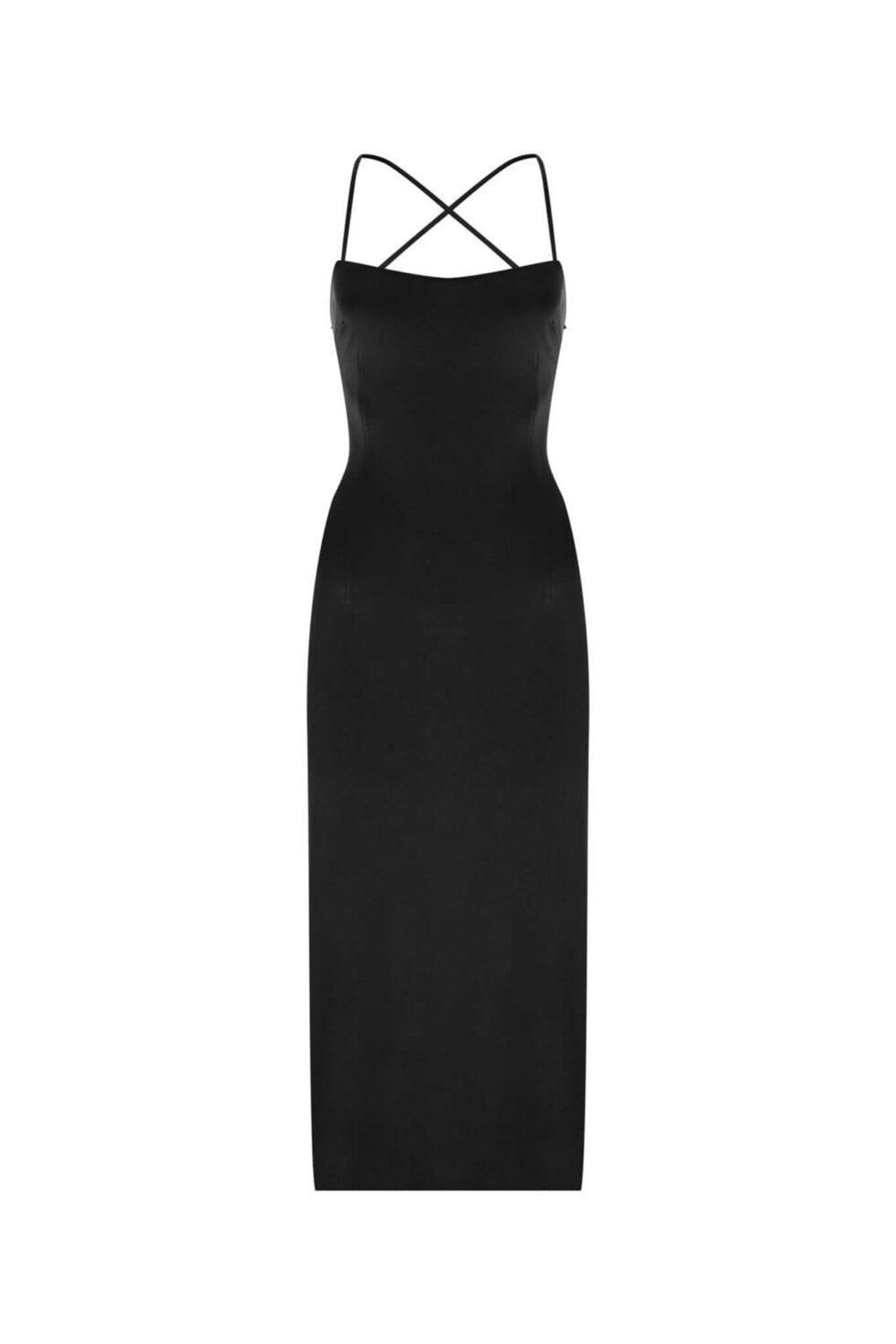 Iquoniq-Ruby Edition in Black-Elbise-1-Milagron.com