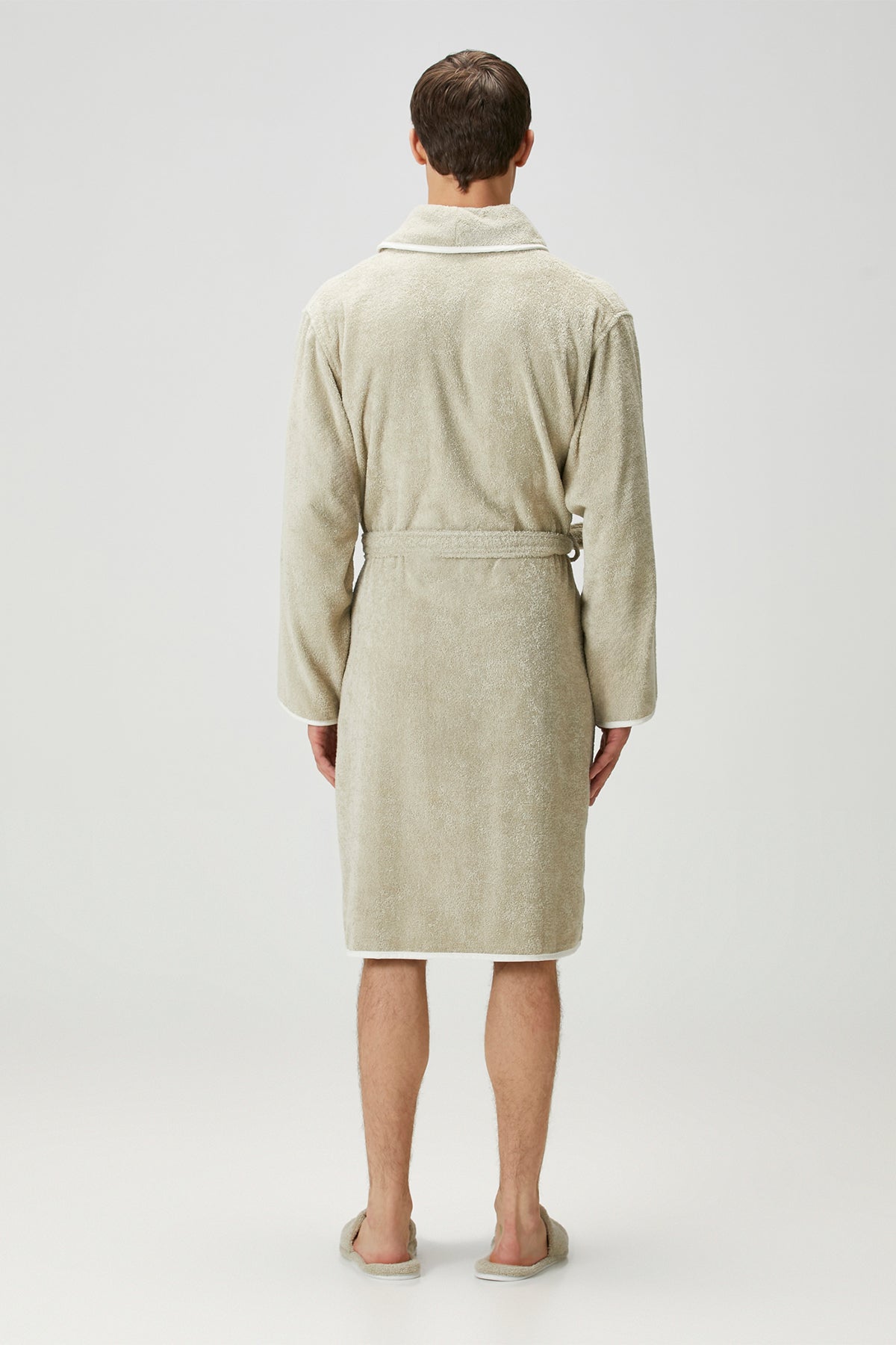 Irya-Allesi %100 Pamuk Erkek Bornoz Mint-Bornoz-5-Milagron.com