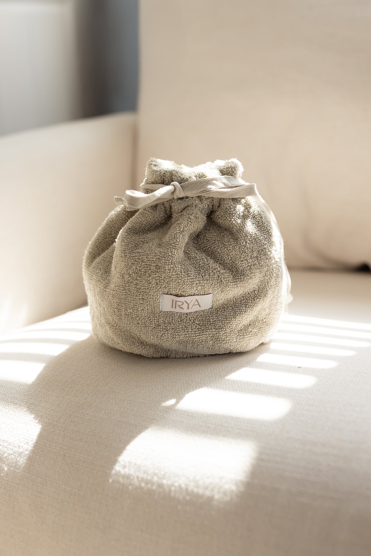 İrya-Allesi %100 Pamuk Havlu Bakım çantası Mint-Makyaj Çantası-1-Milagron.com