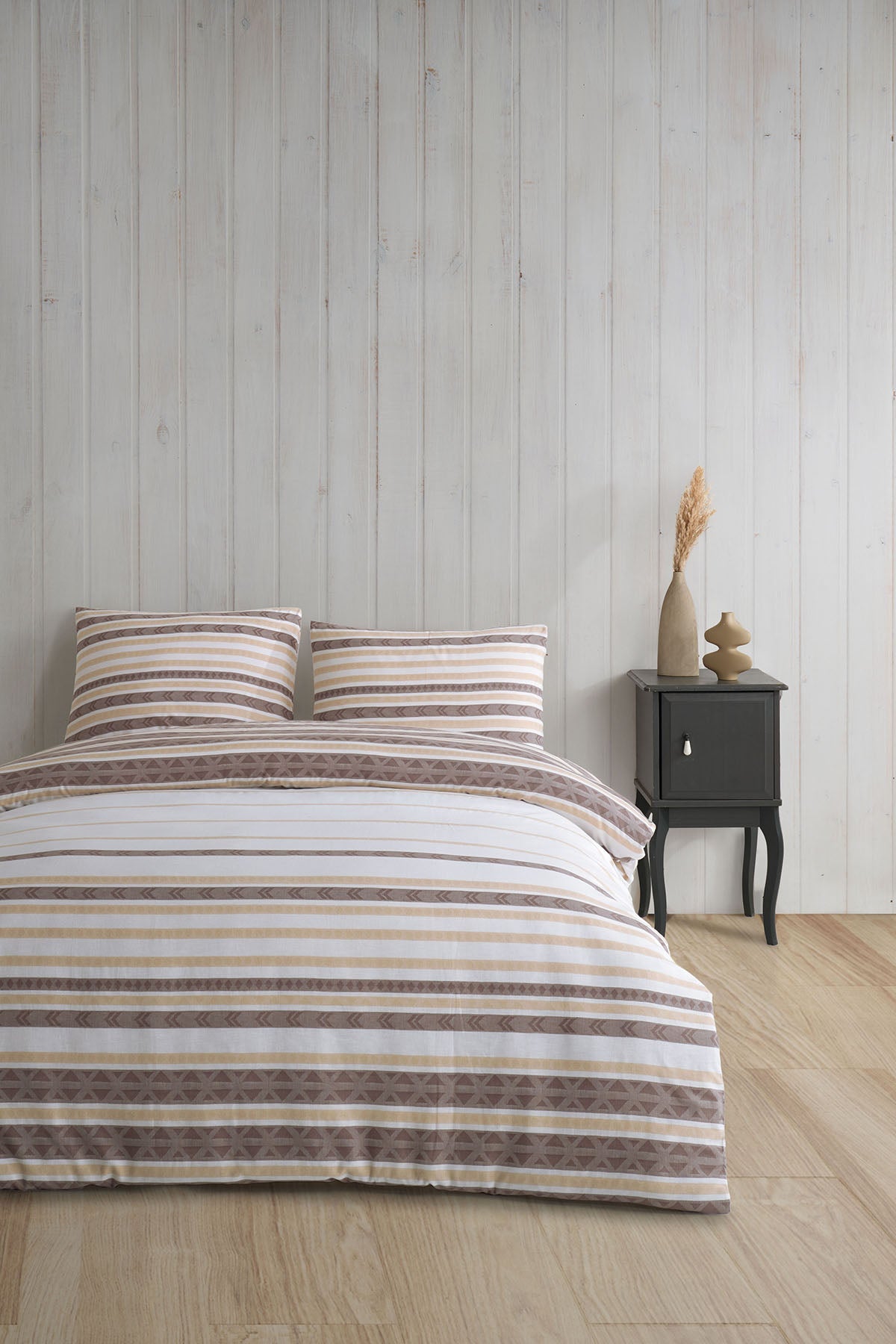 Irya-Blake 5 Parça çift Kişilik Nevresim Takımı-Nevresim Takımı-1-Milagron.com