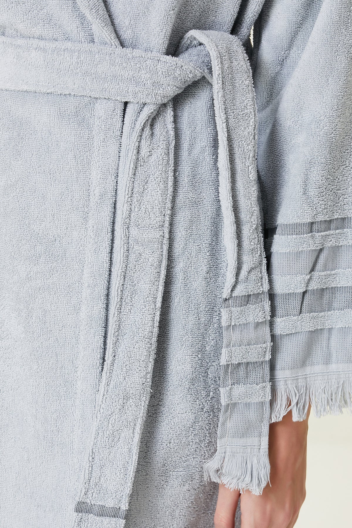 Irya-Confetti Kadın Bornoz Mavi-Bornoz-4-Milagron.com