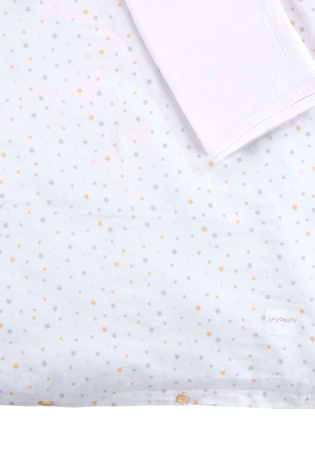 Irya-Dreamer Organik Pamuk Müslin çocuk Nevresim Takımı-Çocuk Nevresim Takımı-4-Milagron.com