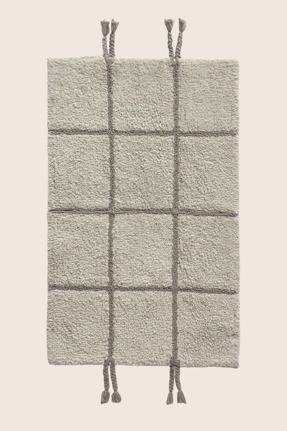 İrya-Elani Tekli Banyo Paspası %100 Pamuk 50x80 Cm Mint-Banyo Paspası-3-Milagron.com