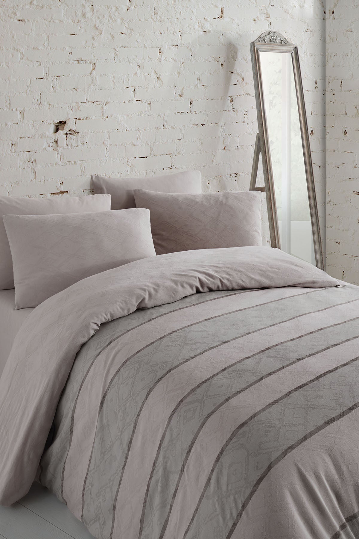 Irya-Esmond 5 Parça çift Kişilik Nevresim Takımı-Nevresim Takımı-2-Milagron.com