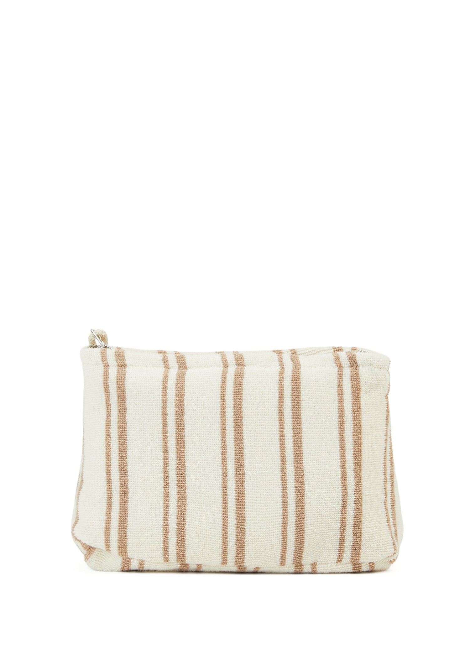 Irya-In Lines İpliği Boyalı Makyaj çantası Mocha-Makyaj Çantası-5-Milagron.com