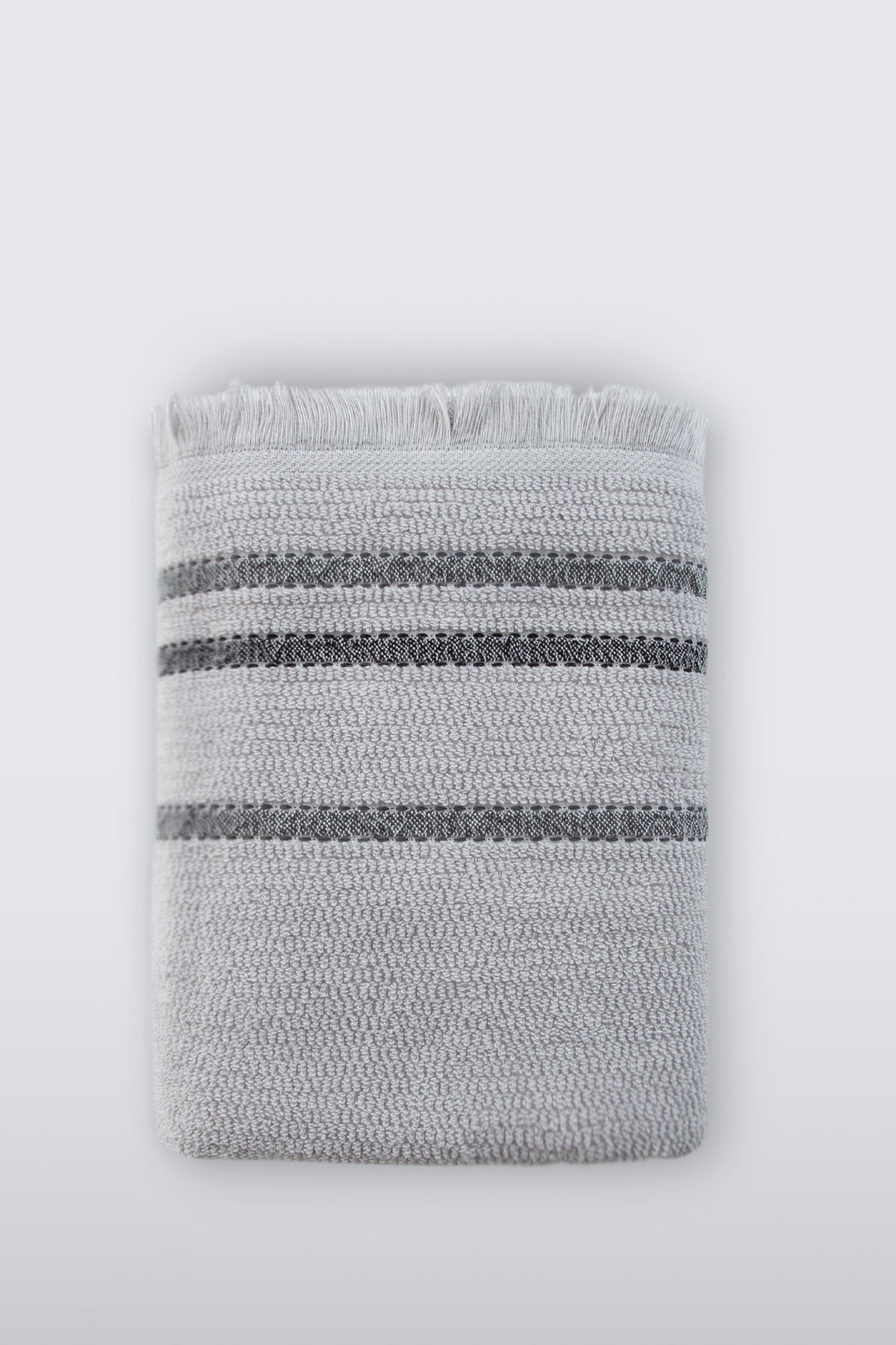 Irya-İntegra Banyo Havlusu 90x150 Cm Gri-Havlu-1-Milagron.com