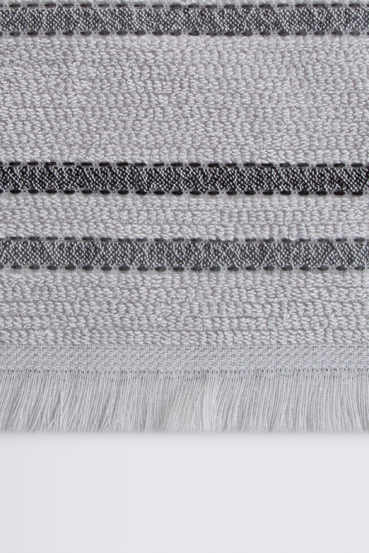 Irya-İntegra Banyo Havlusu 90x150 Cm Gri-Havlu-5-Milagron.com