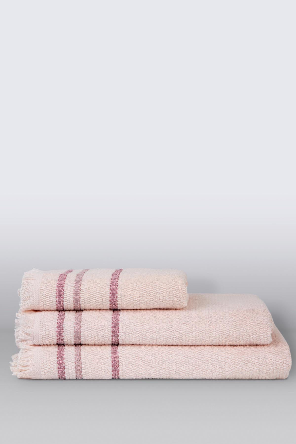 Irya-İntegra Banyo Havlusu 90x150 Cm Pembe-Havlu-3-Milagron.com