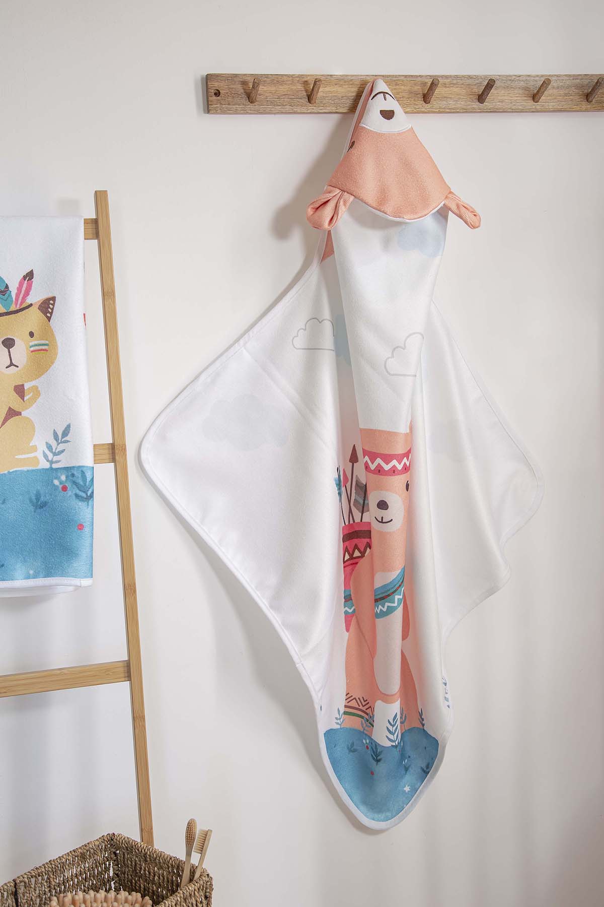 Irya-İzci Ayı Kundak Havlu 75x75-Kundak-1-Milagron.com