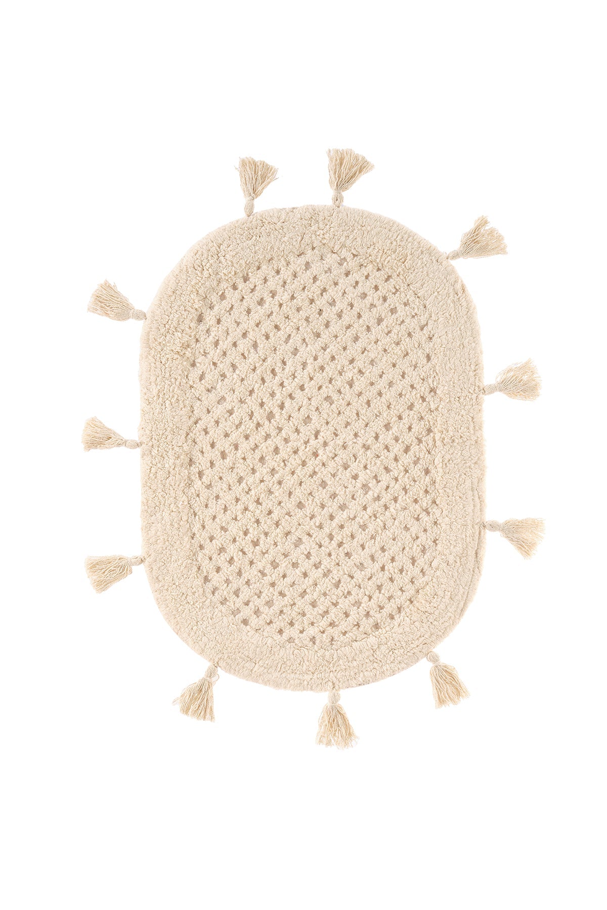 İrya-Lampetie Elora Tekli Banyo Paspası 40x60 Bej-Banyo Paspası-1-Milagron.com