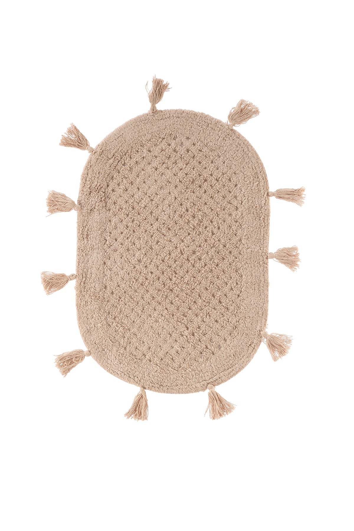 İrya-Lampetie Elora Tekli Banyo Paspası 40x60 Kahverengi-Banyo Paspası-1-Milagron.com