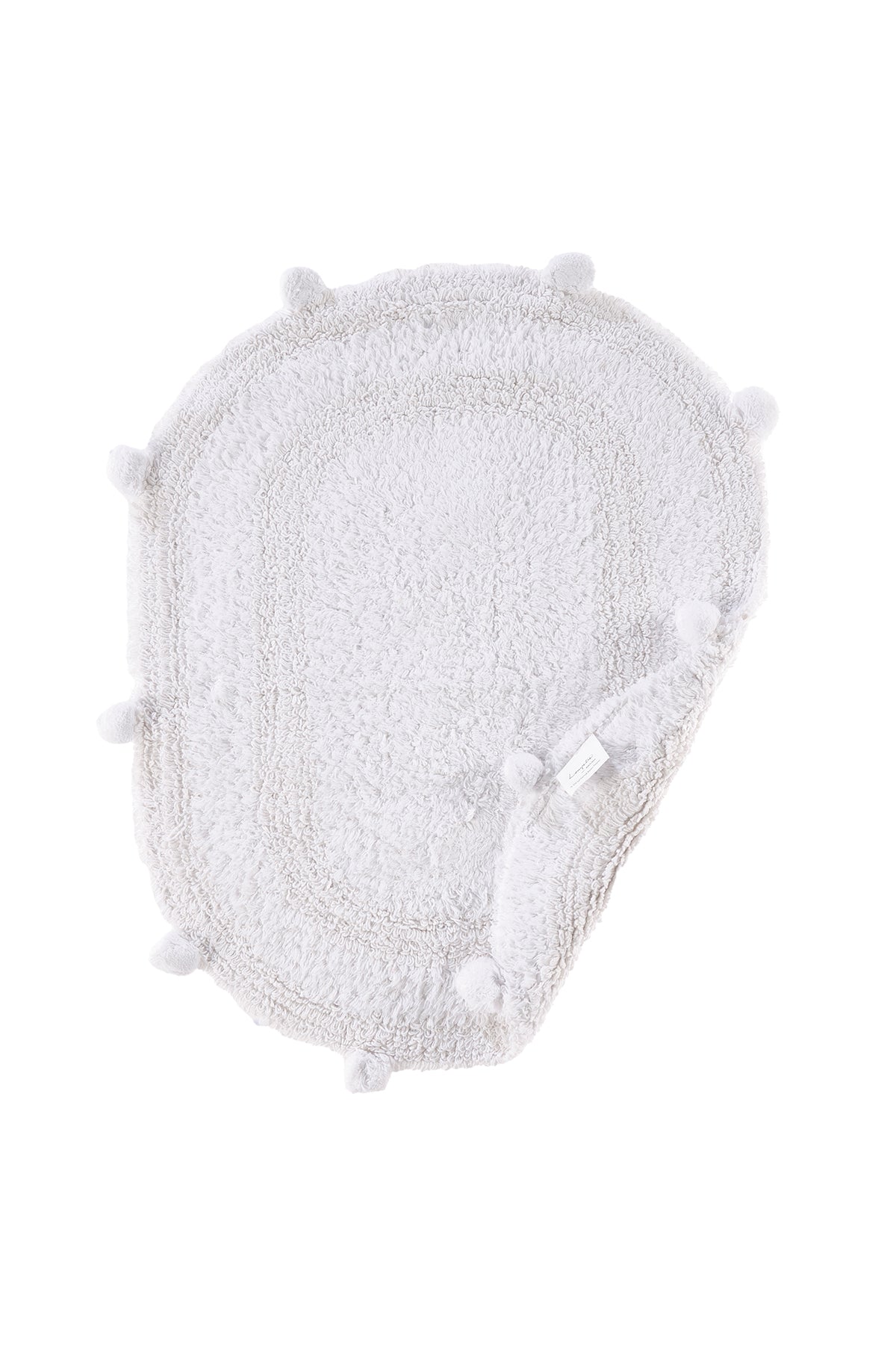 İrya-Lampetie Eris Tekli Banyo Paspası 45x60 Beyaz-Banyo Paspası-6-Milagron.com