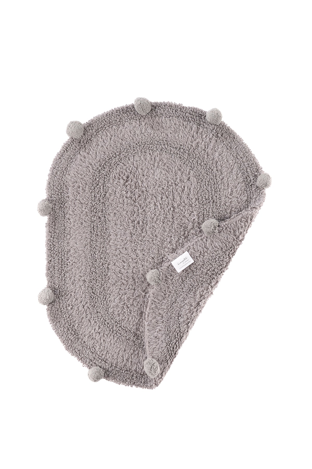 İrya-Lampetie Eris Tekli Banyo Paspası 45x60 Gri-Banyo Paspası-2-Milagron.com