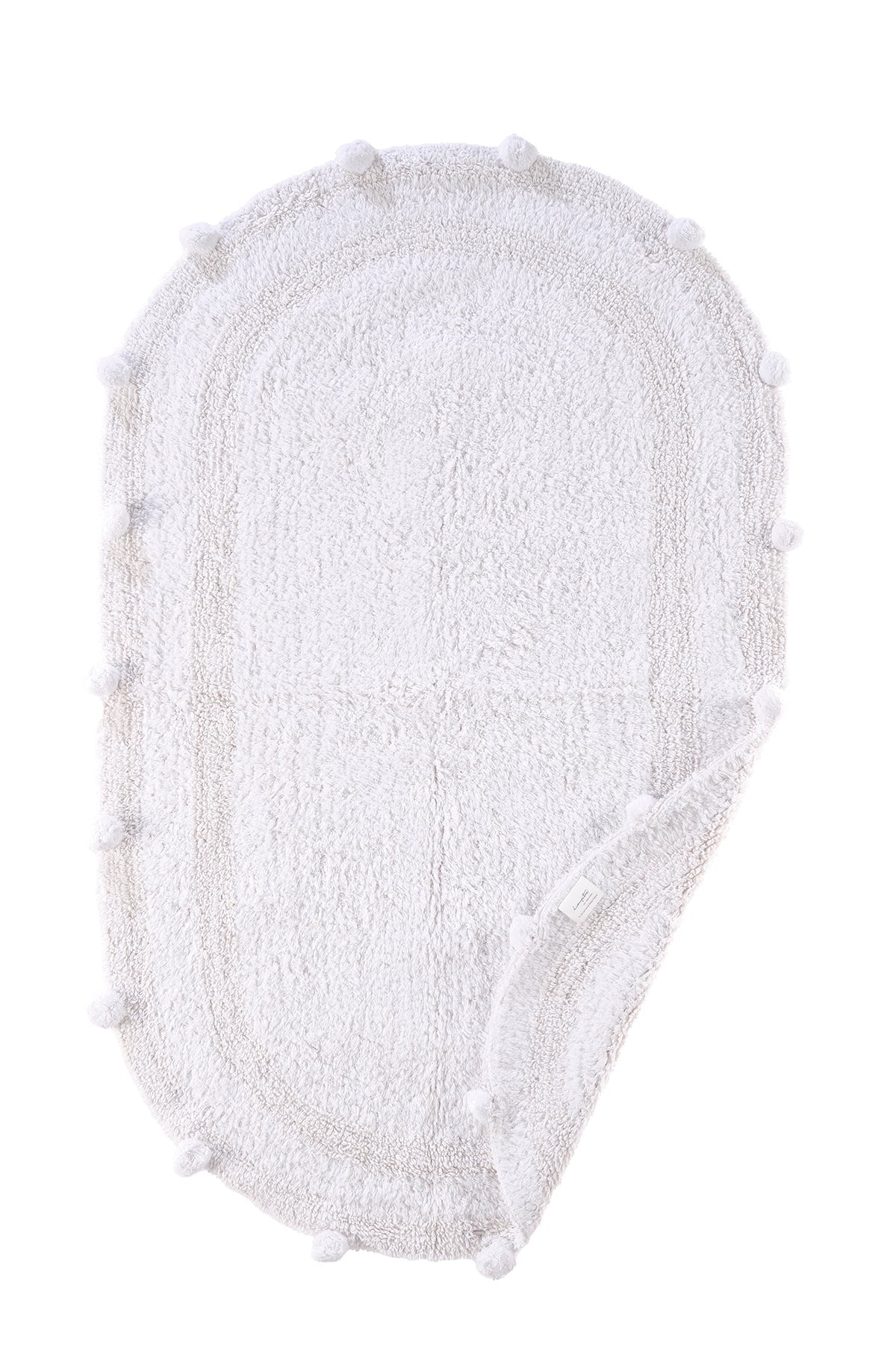 İrya-Lampetie Eris Tekli Banyo Paspası 70x120 Beyaz-Banyo Paspası-3-Milagron.com