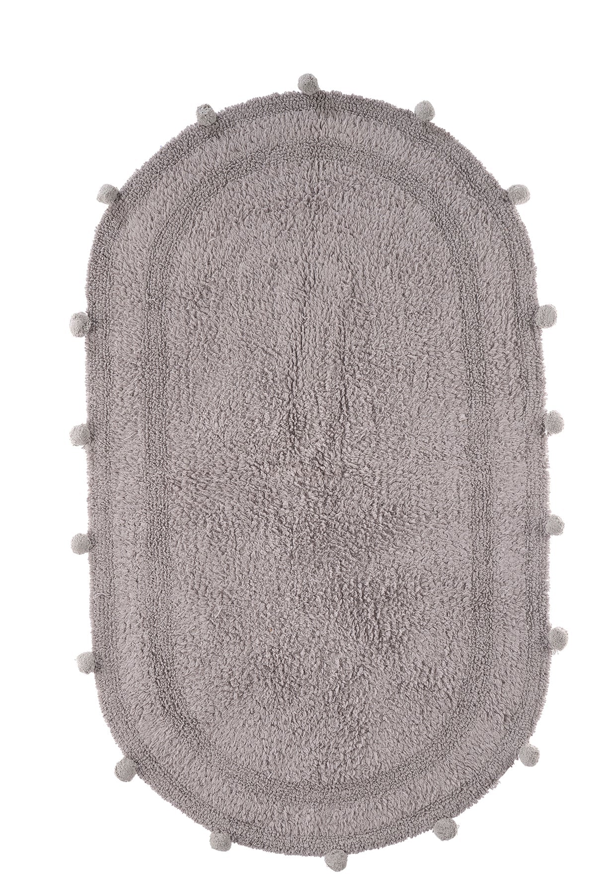 İrya-Lampetie Eris Tekli Banyo Paspası 70x120 Gri-Banyo Paspası-1-Milagron.com