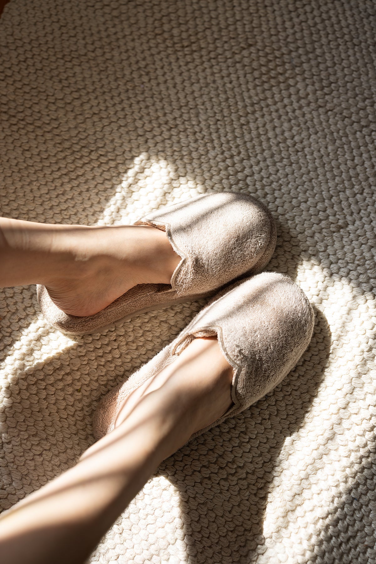 İRYA-Lindy Bambu Havlu Terlik Bej-Terlik-2-Milagron.com