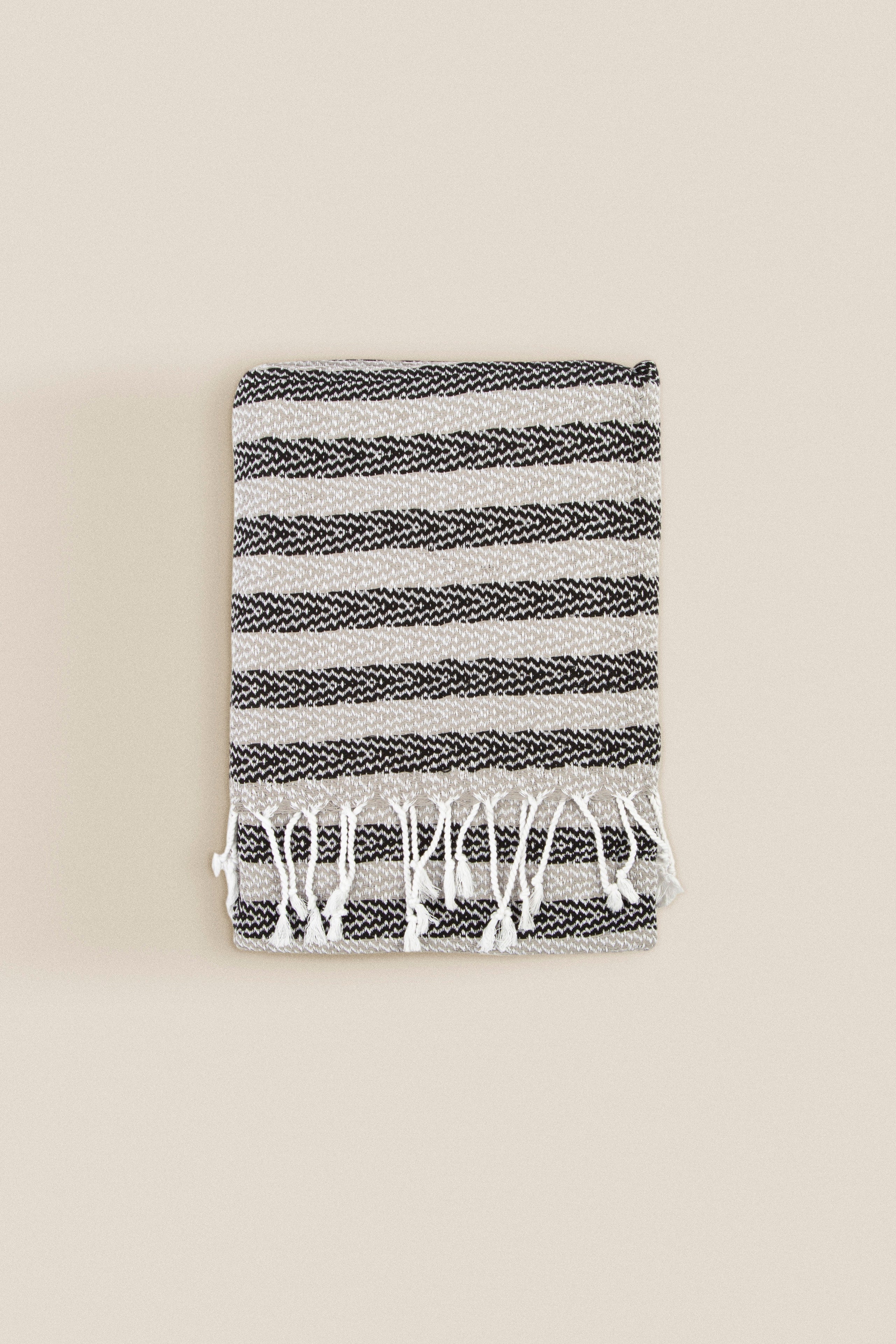 Irya-Liny Peştamal 90x170 Gri-Havlu & Peştamal-2-Milagron.com