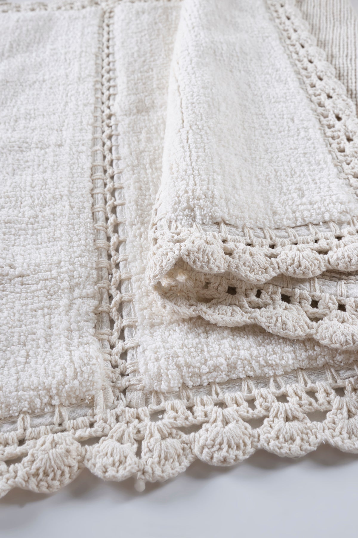 Irya-Lorinda 2’li Takım Banyo Paspası %100 Pamuk 40x60 + 60x90-Paspas-5-Milagron.com