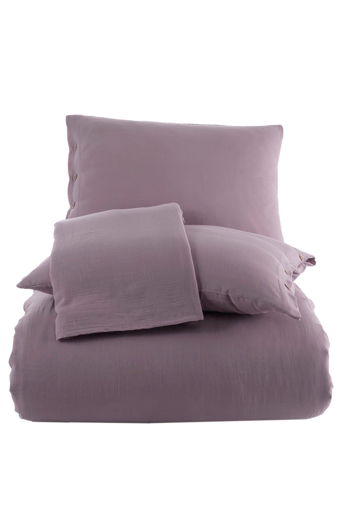 Irya-Marla 5 Parça çift Kişilik Müslin Nevresim Takımı Lila-Nevresim Takımı-5-Milagron.com