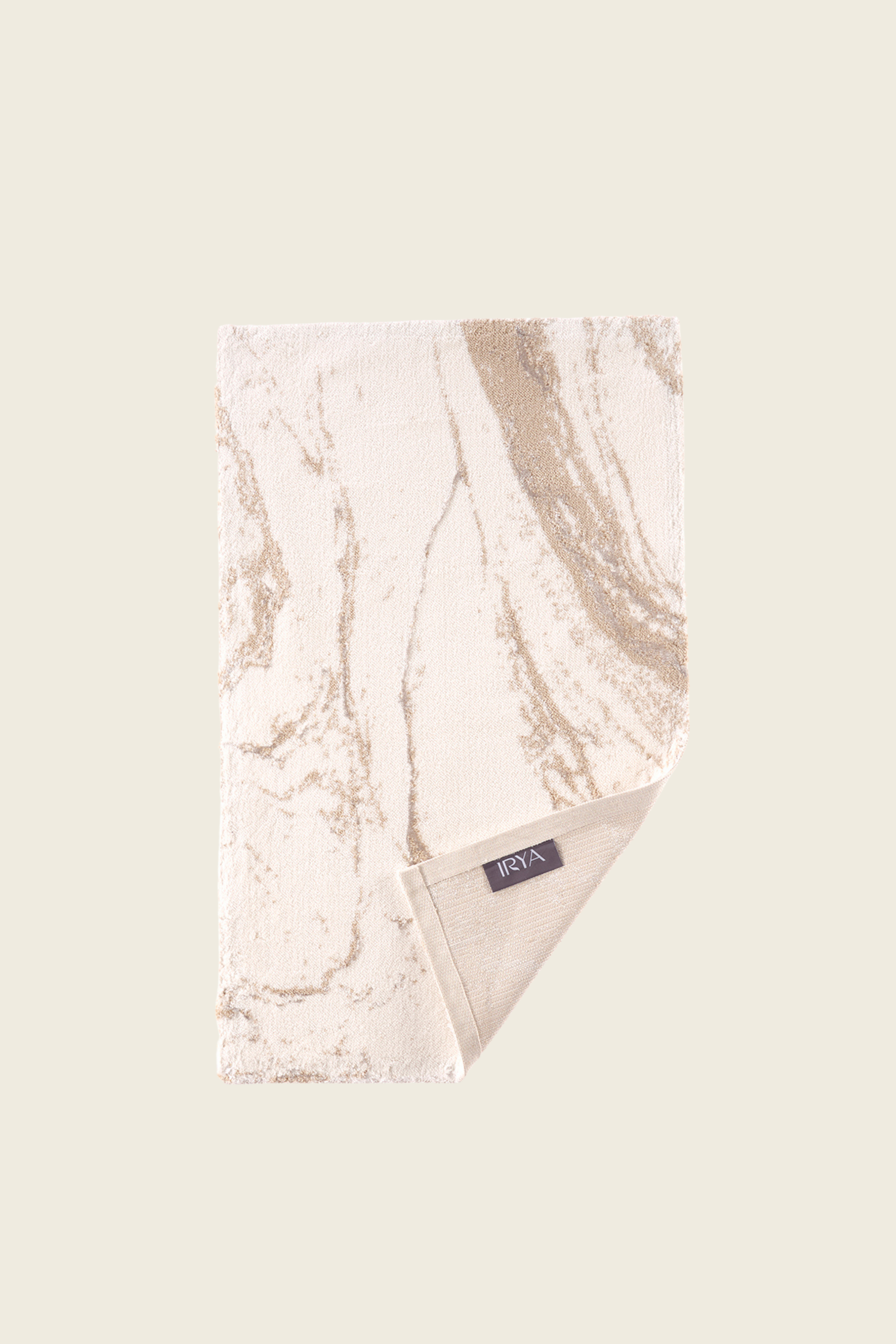 Irya-Marmera Tekli Banyo Paspası 60x100 Bej-Paspas-3-Milagron.com