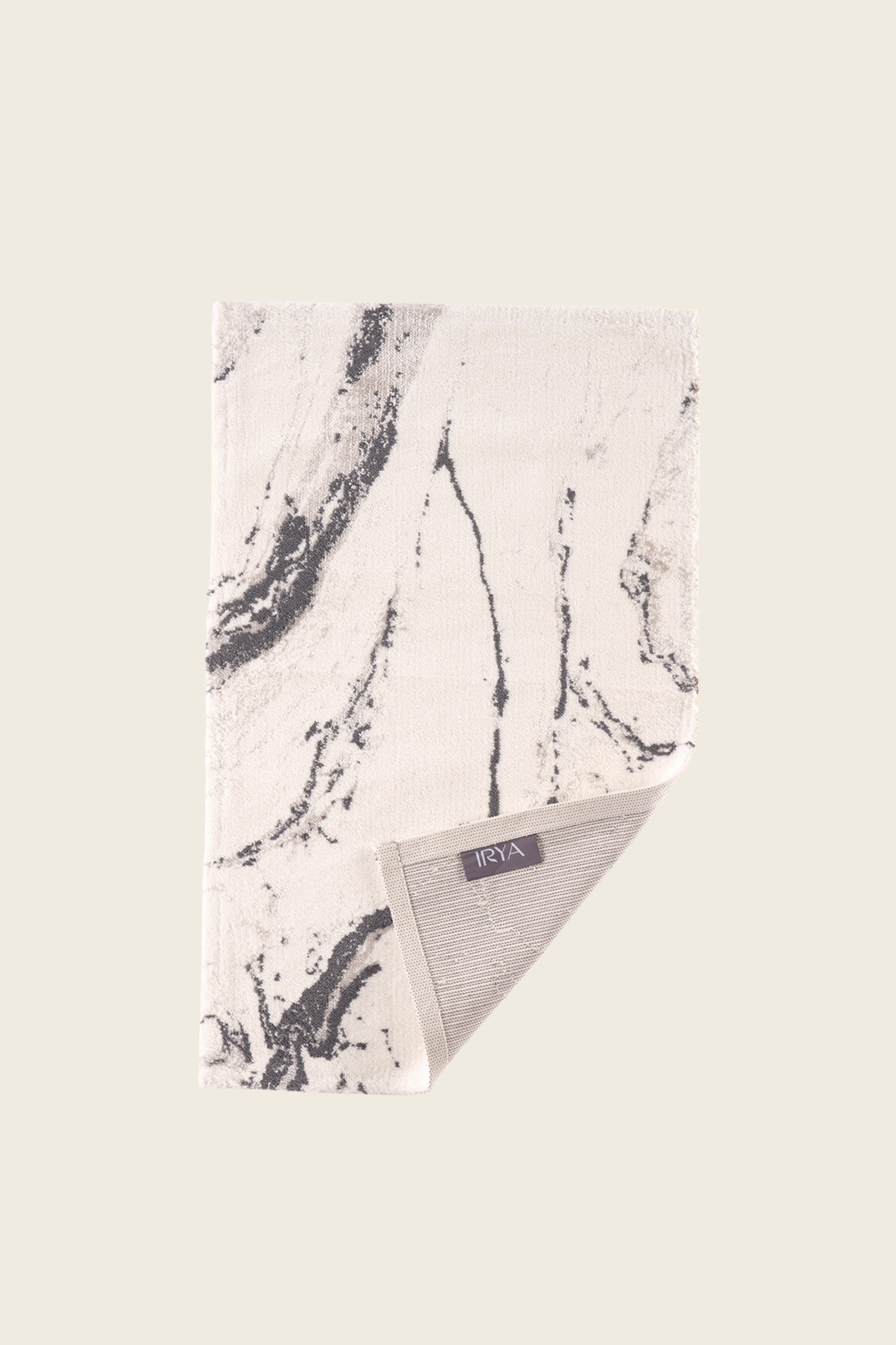 Irya-Marmera Tekli Banyo Paspası 60x100 Koyu Gri-Paspas-3-Milagron.com