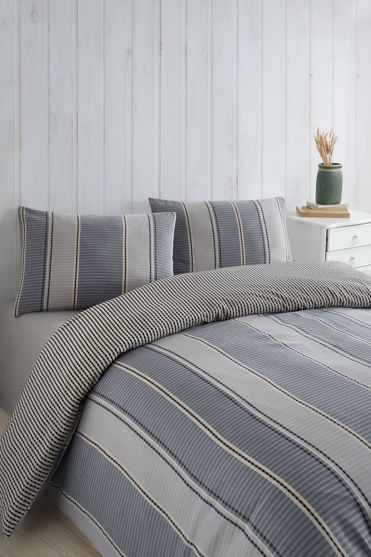 Irya-Marty 5 Parça çift Kişilik çantalı Nevresim Takımı-Nevresim Takımı-1-Milagron.com