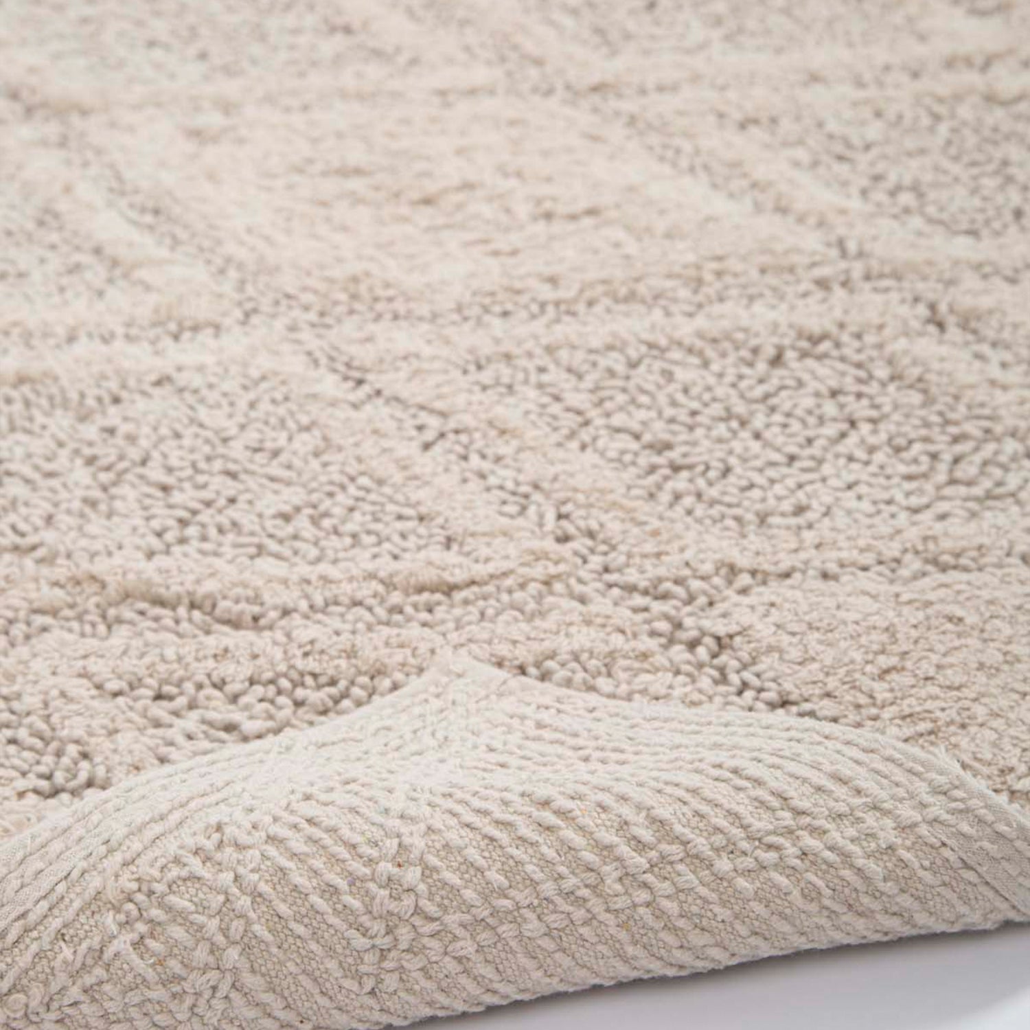 Irya-Maxi 2’li Takım Banyo Paspası %100 Pamuk 40x60 + 60x90 Bej-Paspas-4-Milagron.com