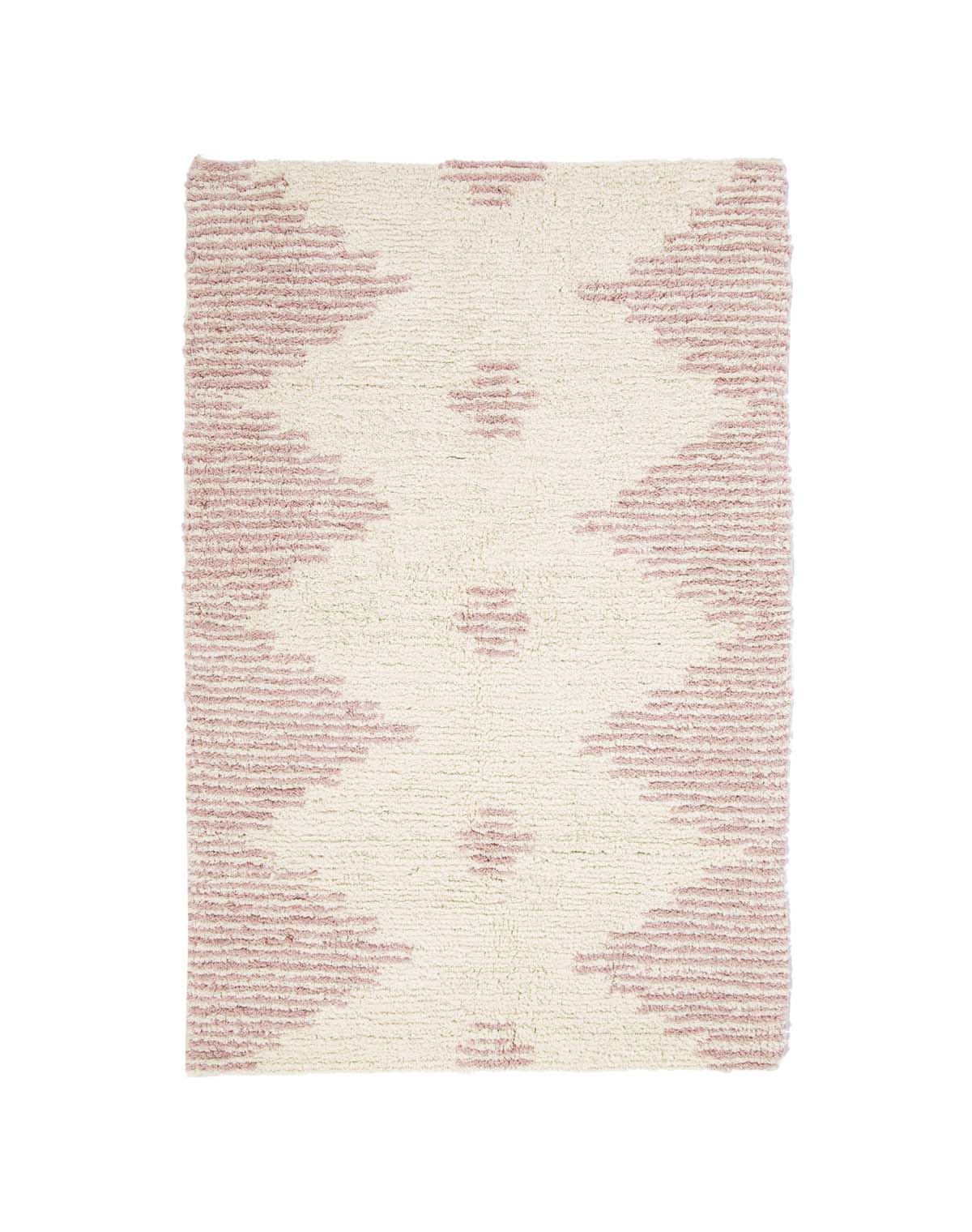 Irya-Mistic Tekli Banyo Paspası %100 Pamuk 70x110 Pembe-Paspas-2-Milagron.com