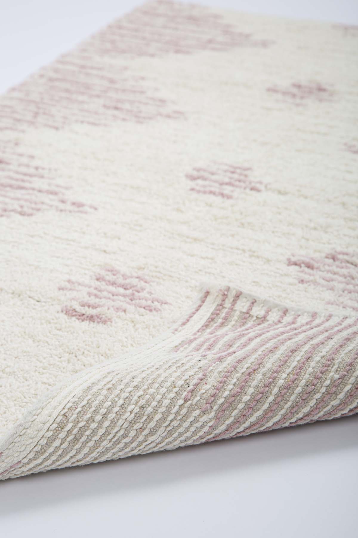 Irya-Mistic Tekli Banyo Paspası %100 Pamuk 70x110 Pembe-Paspas-5-Milagron.com