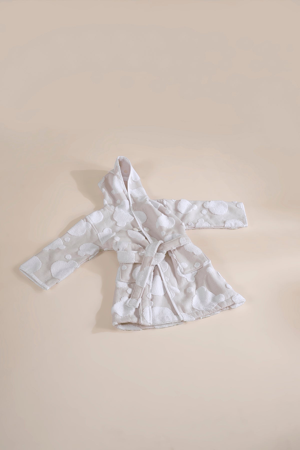 Irya-My Little Bear Çocuk Bornoz Bej-Bornoz-2-Milagron.com