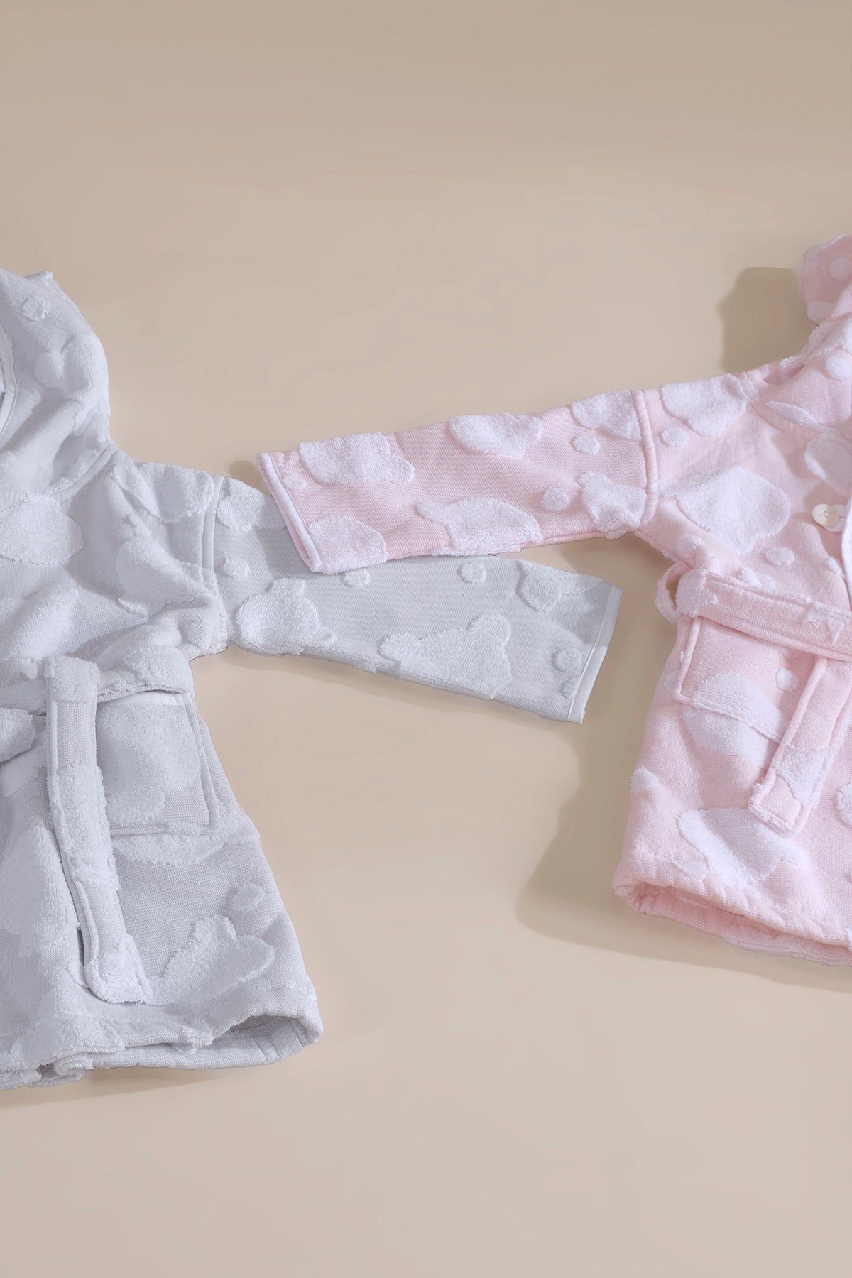 Irya-My Little Bear Çocuk Bornoz Pembe-Bornoz-6-Milagron.com