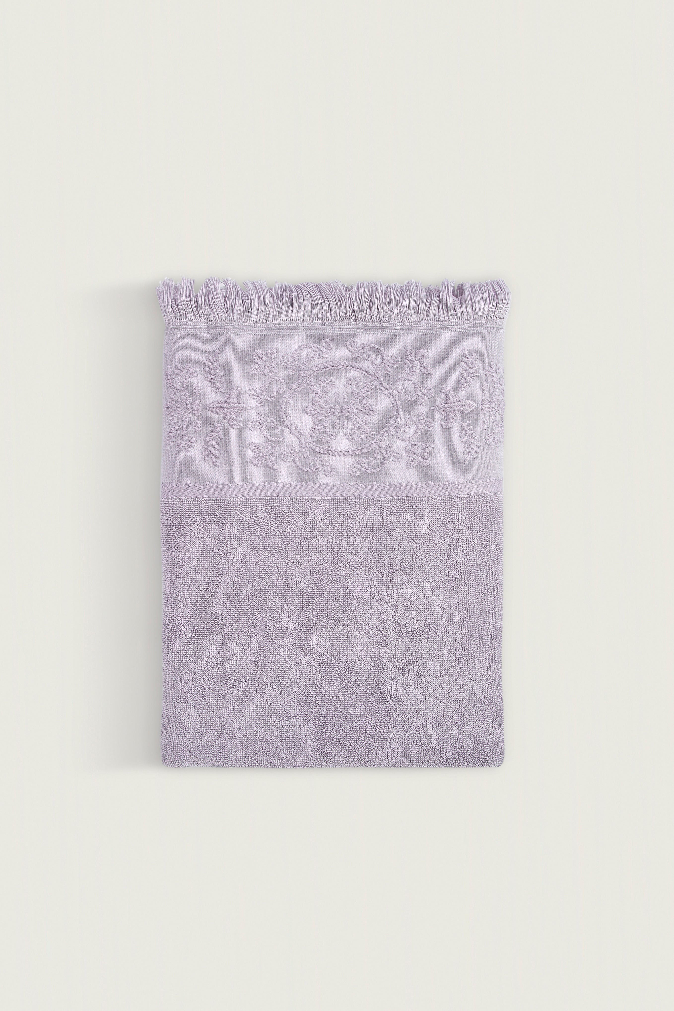 Irya-Nera Banyo Havlusu 70x140 Cm Lila-Havlu & Peştamal-1-Milagron.com